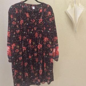 Old Navy floral dress – size L